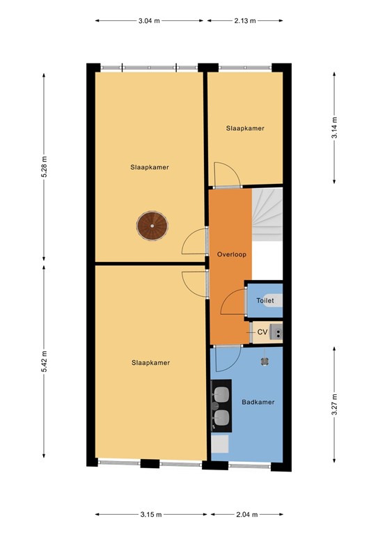 mediumsize floorplan